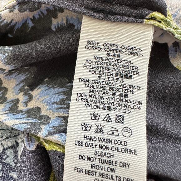 Free People Wildflower Cinched Zip Oversized Light Jacket‎ Kimono XS / S - Picture 7 of 10